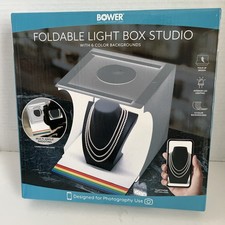 BOWER Foldable Light Box Studio With 6 Color Background WA-BXLT9