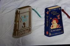 Lot of 2 Disney Snow White Besame Cosmetics Makeup Pouch 8.5&rdquo; VERY NICE