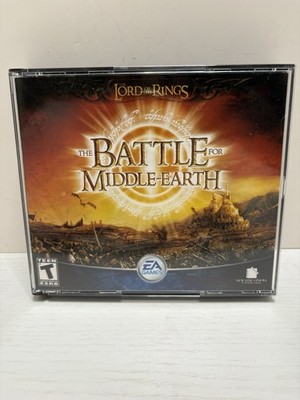 Lord of the Rings Battle for Middle-earth PC 2004 EA RTS Game w/ Key   CIB