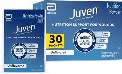 Juven Therapeutic Nutrition Powder Unflavored Wound Care Drink - 30 Packets