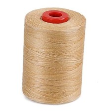 Waxed Thread, 550Yards Leather Thread for Hand Sewing, 500M Natural color