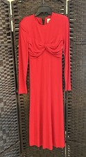FARM Rio Long Sleeve Midi Dress Size Small