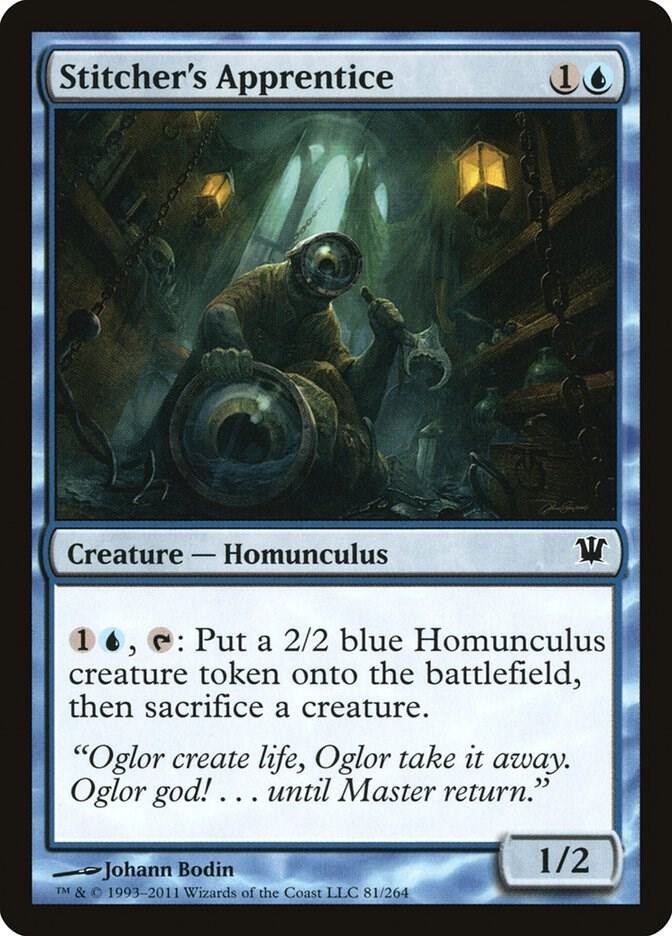 Stitcher's Apprentice 81 C Innistrad 2011