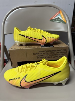 Nike Zoom Vapor 15 Academy FG/MG Yellow Strike Sunset  DJ5631-780 MSz 9.5 no lid