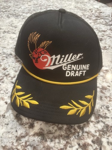 Miller Genuine Draft Truckers Cap, Adjustable