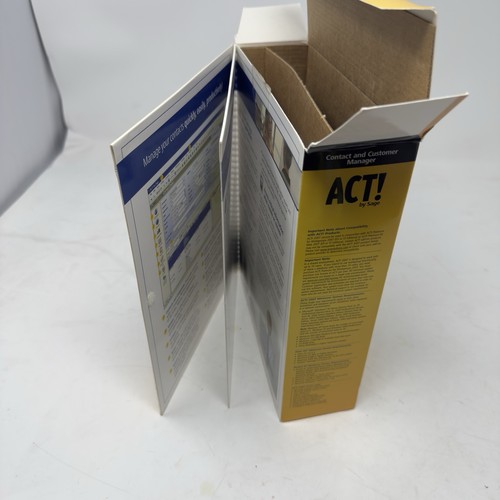 ACT! by sage contact & customer manager 2007 version 9 for windows 2000/XP/Vista - Afbeelding 8 van 13