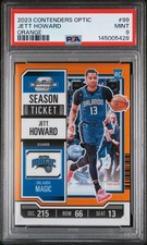 Panini Contenders Optic Jett Howard #99 Orange Prizm /49 PSA 9 Magic