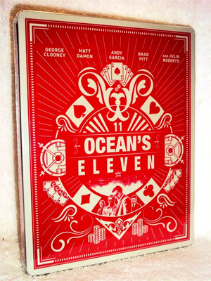 Ocean's Eleven 11 (4K/Blu-ray, 2024, STEELBOOK) George Clooney Brad Pitt heist