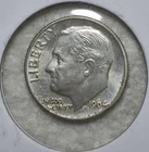 1964 D - Roosevelt Silver Dime. Estimated Uncirculated 65. A1389.