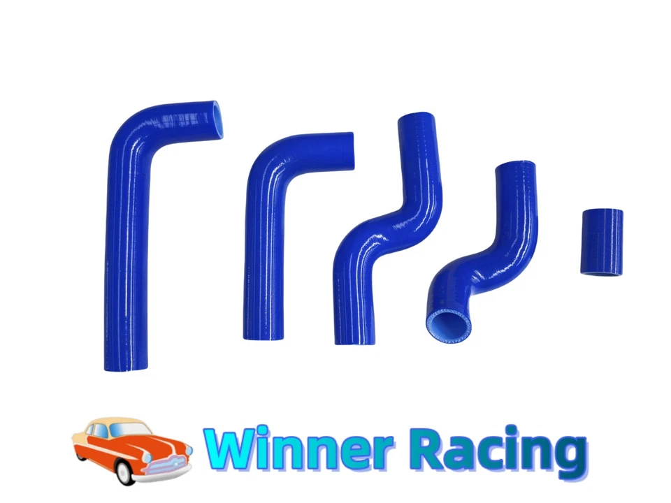 Manguera radiador silicona apta BMW E10 1600/1800/1602/2002 TI/TII/TURBO 5 PIEZAS negro Foto 4 de 4