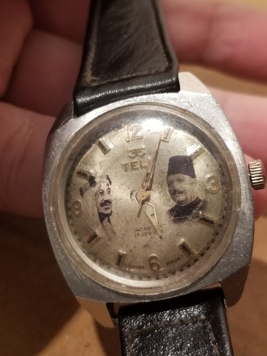 ANTIQUE WristWATCH KING Fuad I &King Abdulaziz EGYPT 1930'S SPECIAL ULTRA RARE - Picture 11 of 23