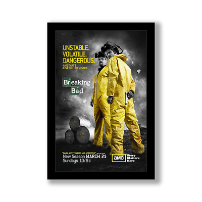 BREAKING BAD - 11x17 Framed Movie Poster by Wallspace