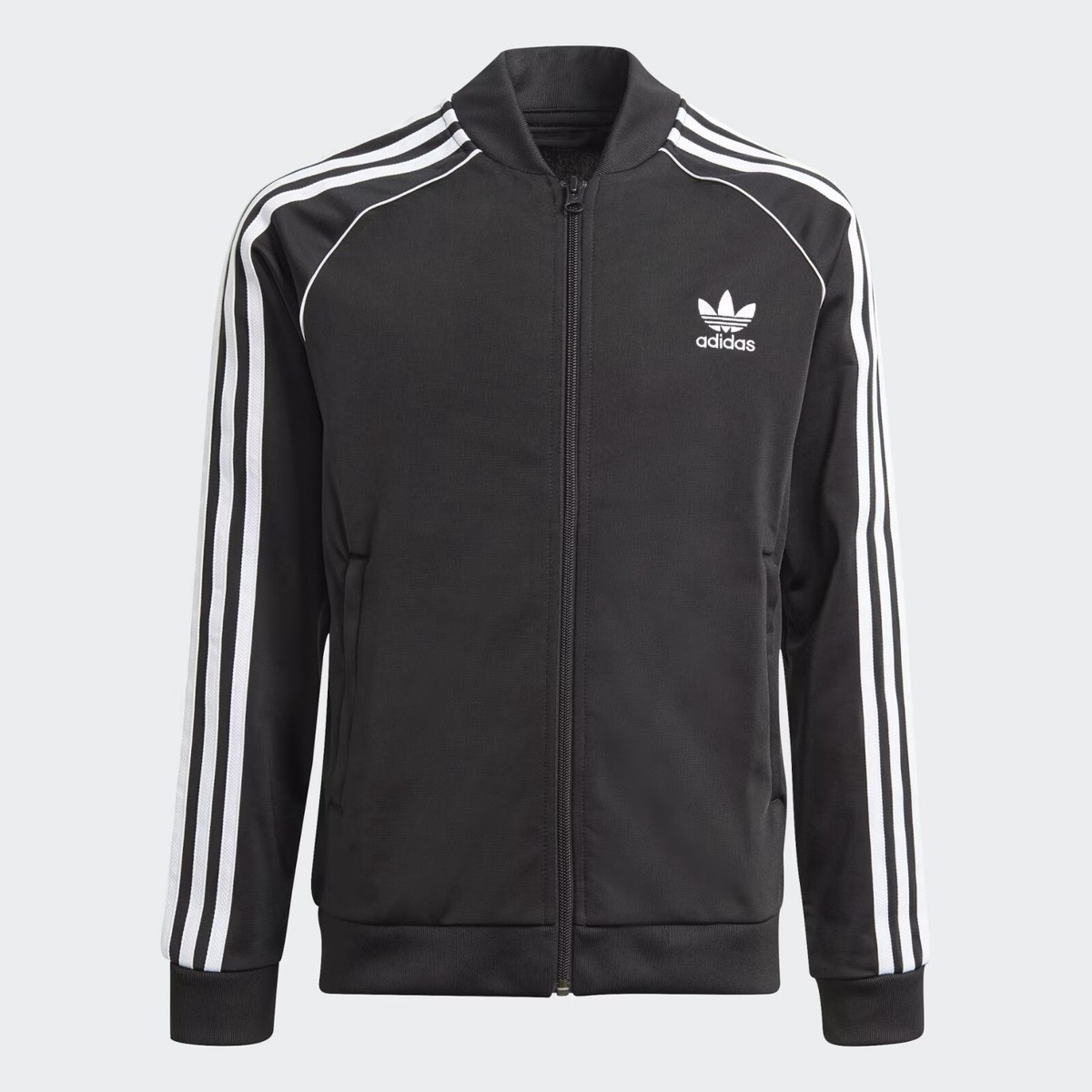 Adidas Originals Kids Superstar Track Top XL Black/White Adidas Originals Kids Superstar Track Top XL Black/White