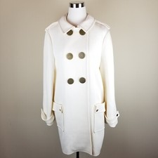 Nwt $3495 Lanvin Manteau Ribbed Coat Sz Us 12/ It 44