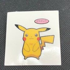 Pikachu Pokemon Mini Sticker Seal Nintendo Japanese Very Rare Japan F/S2