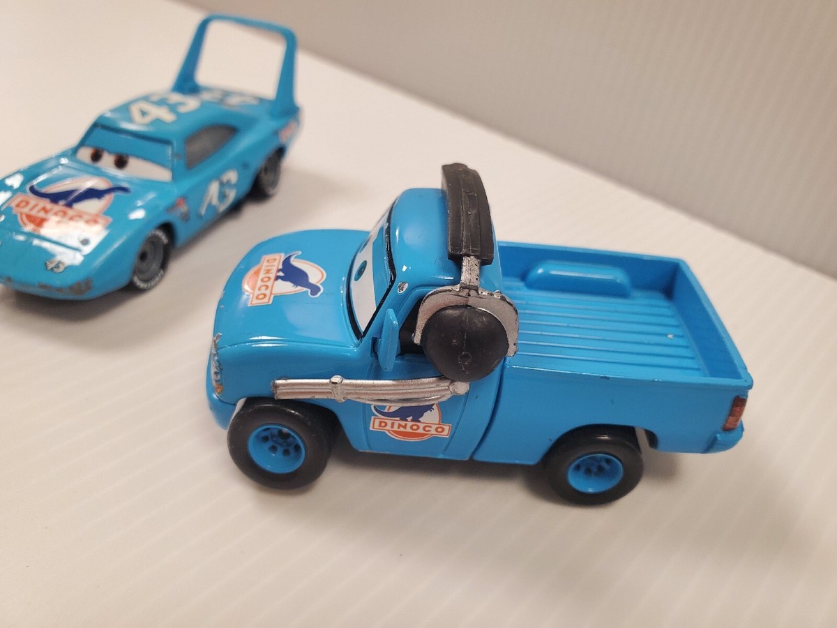 Disney Pixar Cars Dinoco Crew Chief Roger Wheeler & Strip Weathers