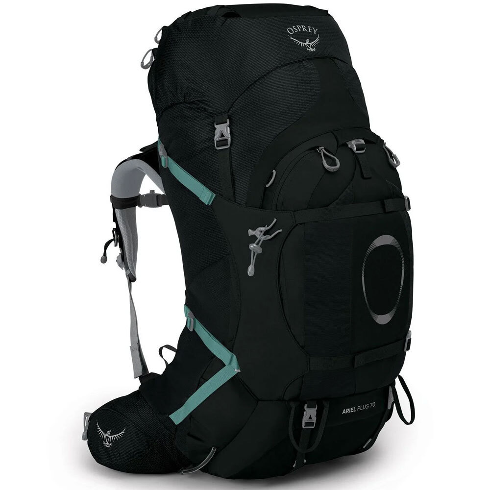 Osprey Ariel Plus 70 Damen Mochila De Trekking Mochila Negra