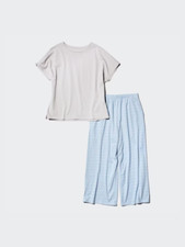 (ASK availability first) UNIQL Air ism Cotton Set Short Sleeve new