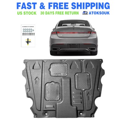 Thick Engine Splash Shield For Lincoln MKZ 2017-2020 Front Engine Guard Hard