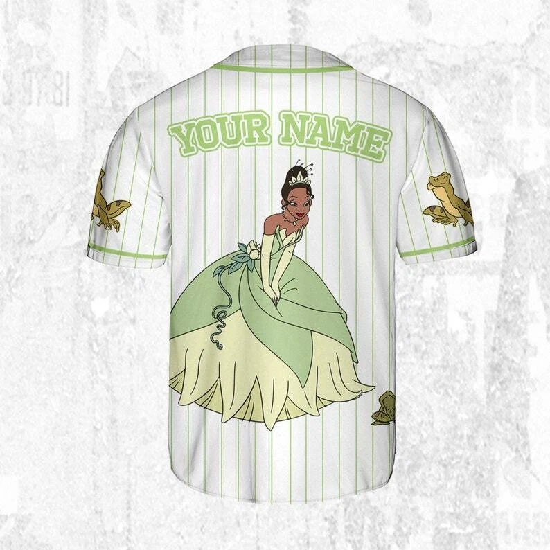 Custom Disney Princess Tiana Princess and the Frog Simple Jersey