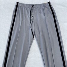Victoria's Secret Pink Active Track Pants Workout Bottoms Outerwear Gray Size XL