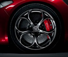 Pack 4 Jantes + Pneus  Alu 19"  ALFA ROMEO STELVIO  159  GIULIA GIULIETTA