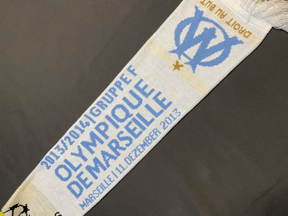 Écharpe France Suède 2014 – Vélodrome Marseille – Football Scarf – Vintage