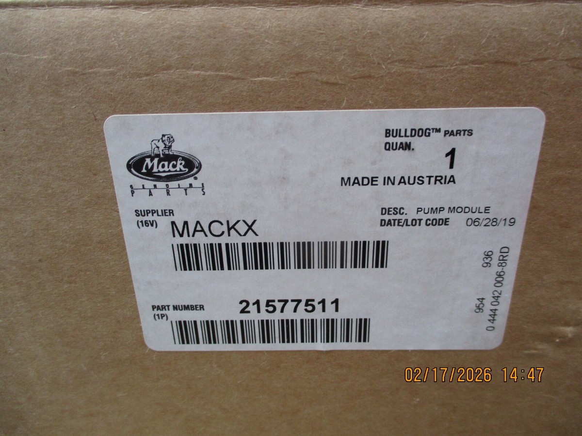 Genuine OEM Volvo Mack def pump 12 volts 23753850 23753845 | eBay 
