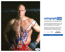 Randy Couture Signed Autographed 8x10 Photo UFC Fighter The Expendables ACOA COA