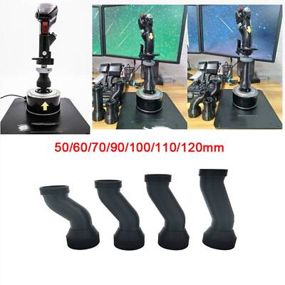 Black For Thrustmaster Hotas Warthog Winwing Pig Rod VPC F/A-18 Shank Extension