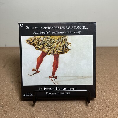 SI TU VEUX APPRENDRE LES PAS A DANSER - Dumestre 3 x CD Box Set Exc Cond! Alpha