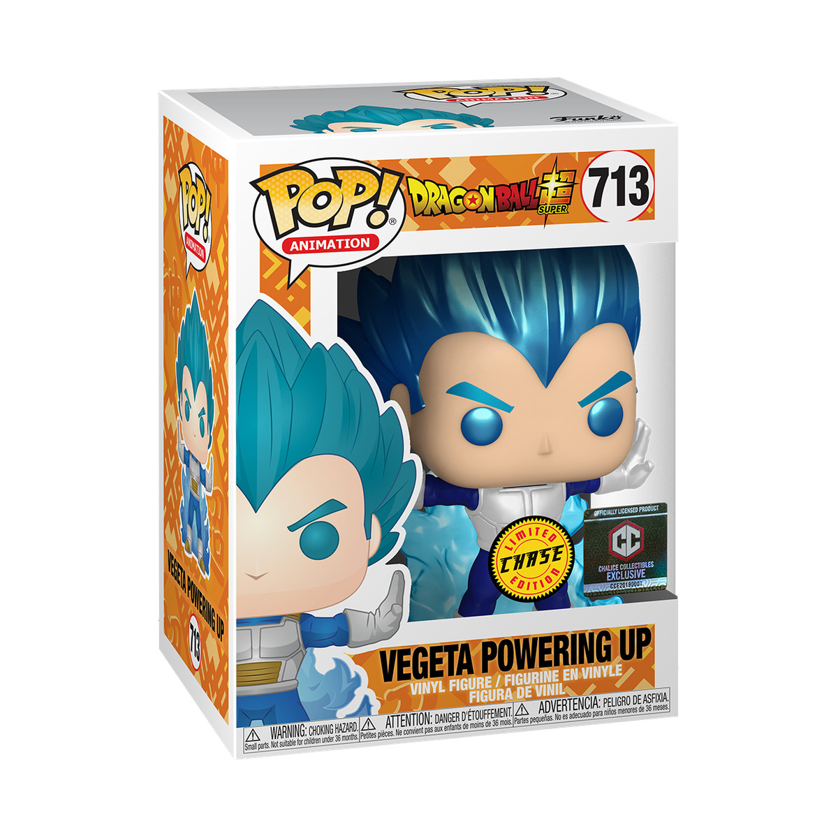 Funko Pop! Vinyl: Dragon Ball - Vegeta Powering up (Metallic