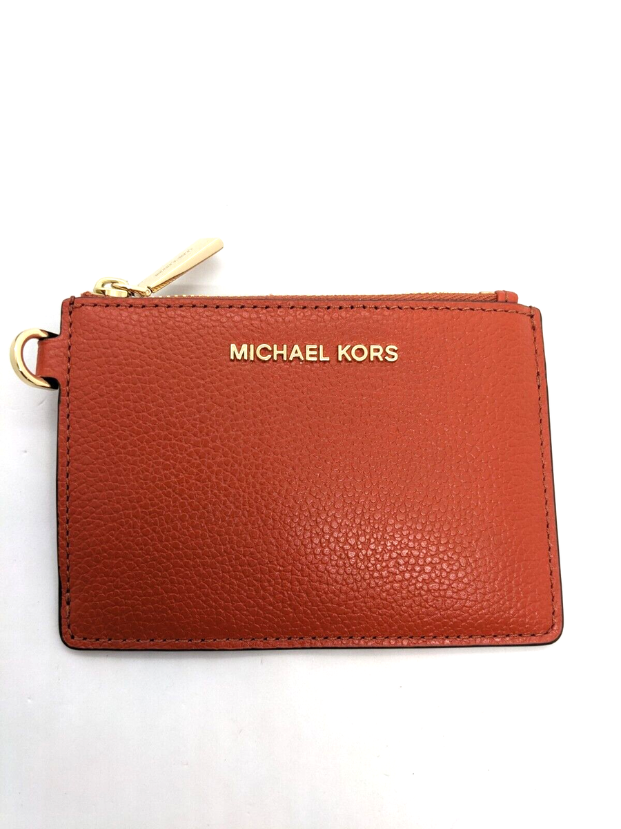 セール！Michael Kors★md cardcase carryall leather MICHAEL KORS Mercer leather card case cardholder wallet