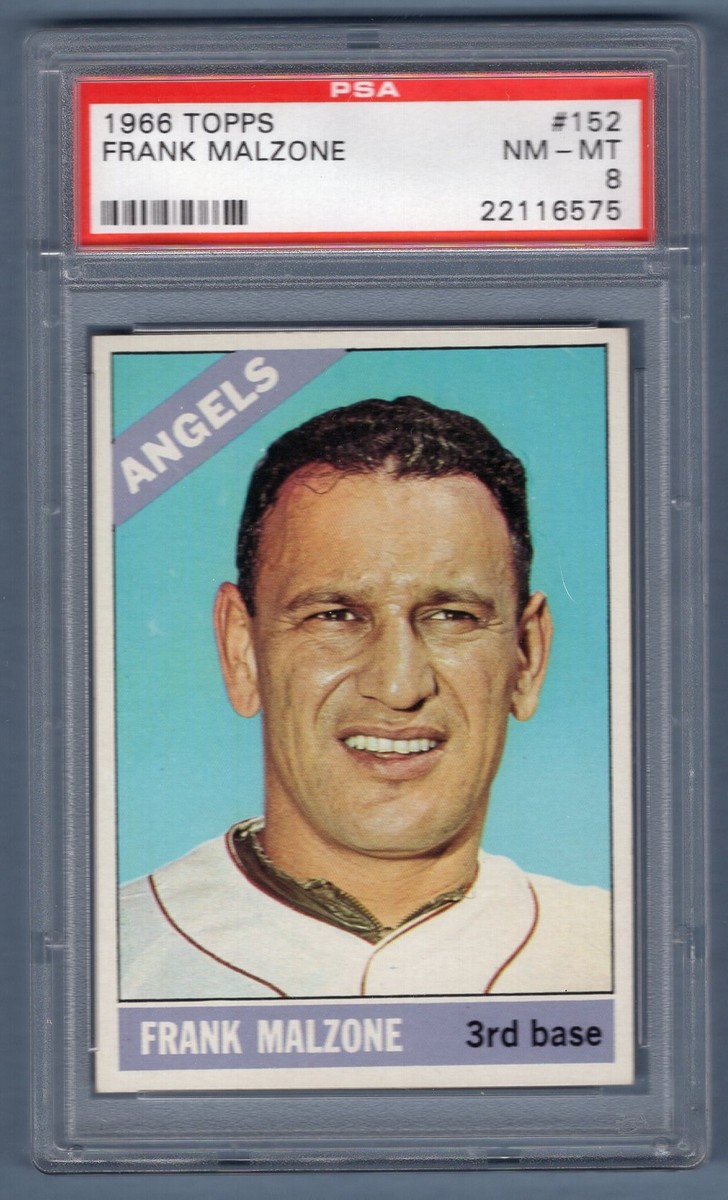 1966 Topps #152 Frank Malzone (22116575) PSA 8 | eBay