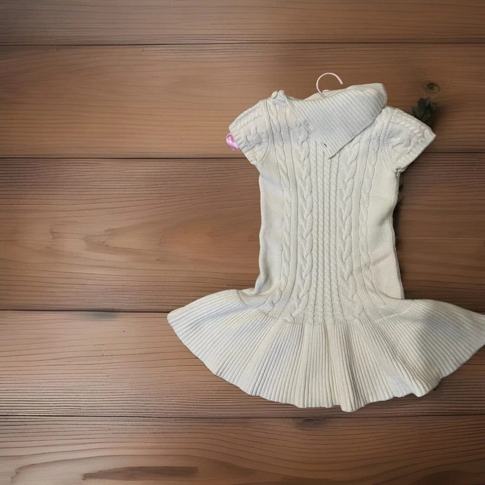 Gymboree девочек размер 5 свитер белое платье - Изображение 2 из 4