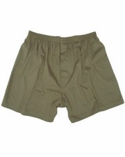 Camouflage Boxer Shorts Olive Size L US Army Underpants Underwear