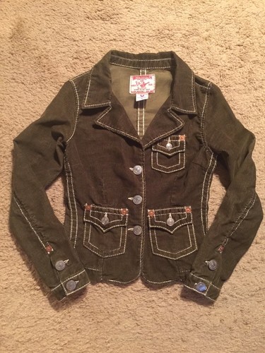 TRUE RELIGION JACKIE BIG T CORDUROY 