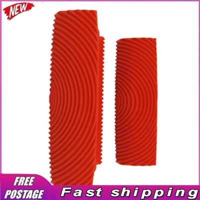 2pcs Household Wall Decorative Paint Roller Brush Wall Texture Art Painting Tool