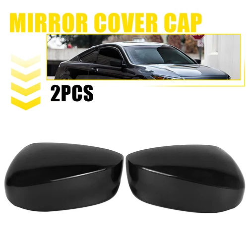 PAIR Side Mirror Cover Cap For Honda Accord 2008 2009 2010 2011 2012 LH+RH USA M
