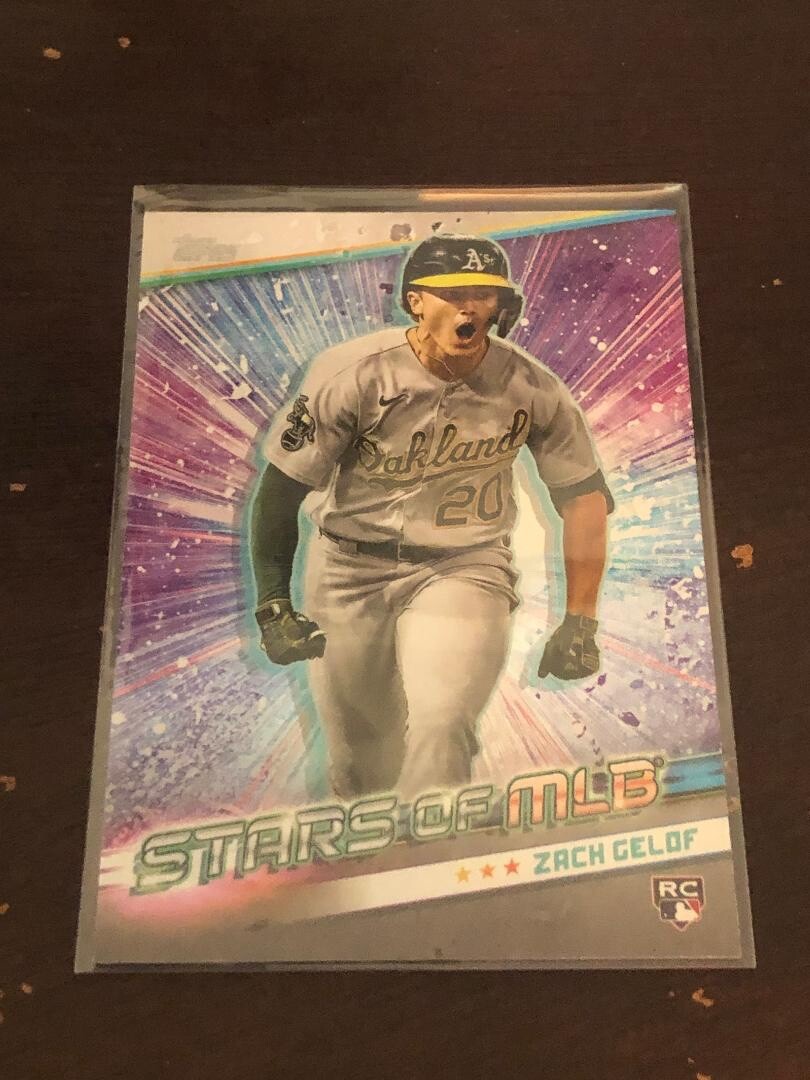 624-4 2024 Topps Series 2 RC Stars of MLB Zach Gelof Oakland Athletics