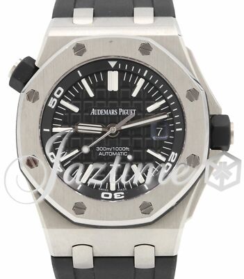 Audemars Piguet Royal Oak Offshore Diver Black 42mm 15710ST.OO.A002CA.01 NEW