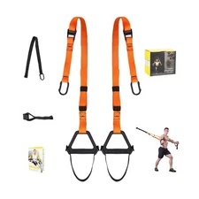 Moulyan Bodyweight Resistance Training Straps,Suspension Training Straps Comp...