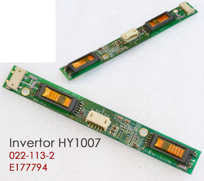 Inverter Invertor HY1007 Rev 3.x 9000PH1792 E.g. For G121SN01 LCD CCFL ...
