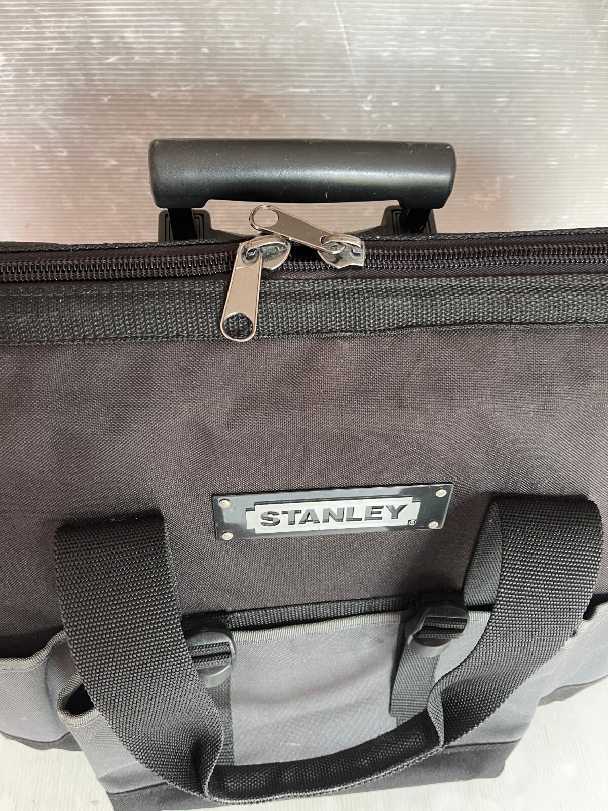 Stanley tool bag on wheels nice condition eBay