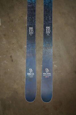 Icelantic Nomad Skis, Free Ride skis; 176 cm length, 140/106/130