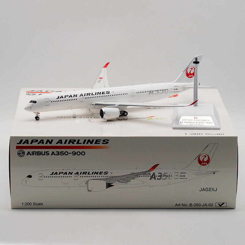 JAL 飛行機 AIRBUS機体 A350 プラモデル（非売品）