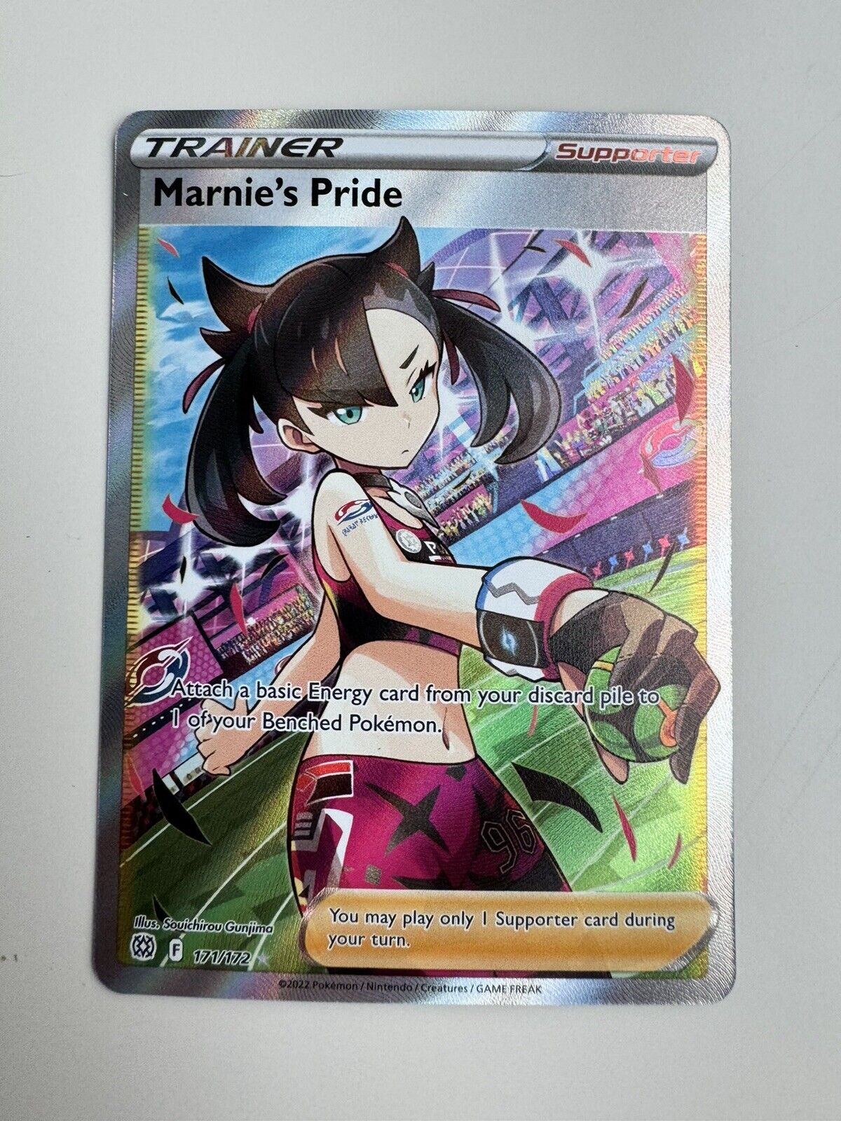 Pokémon TCG Marnie's Pride Brilliant Stars 171/172 Holo Ultra Rare