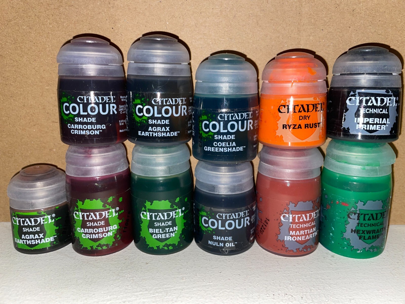 Warhammer 40k games citadel paint job lot 3 eBay