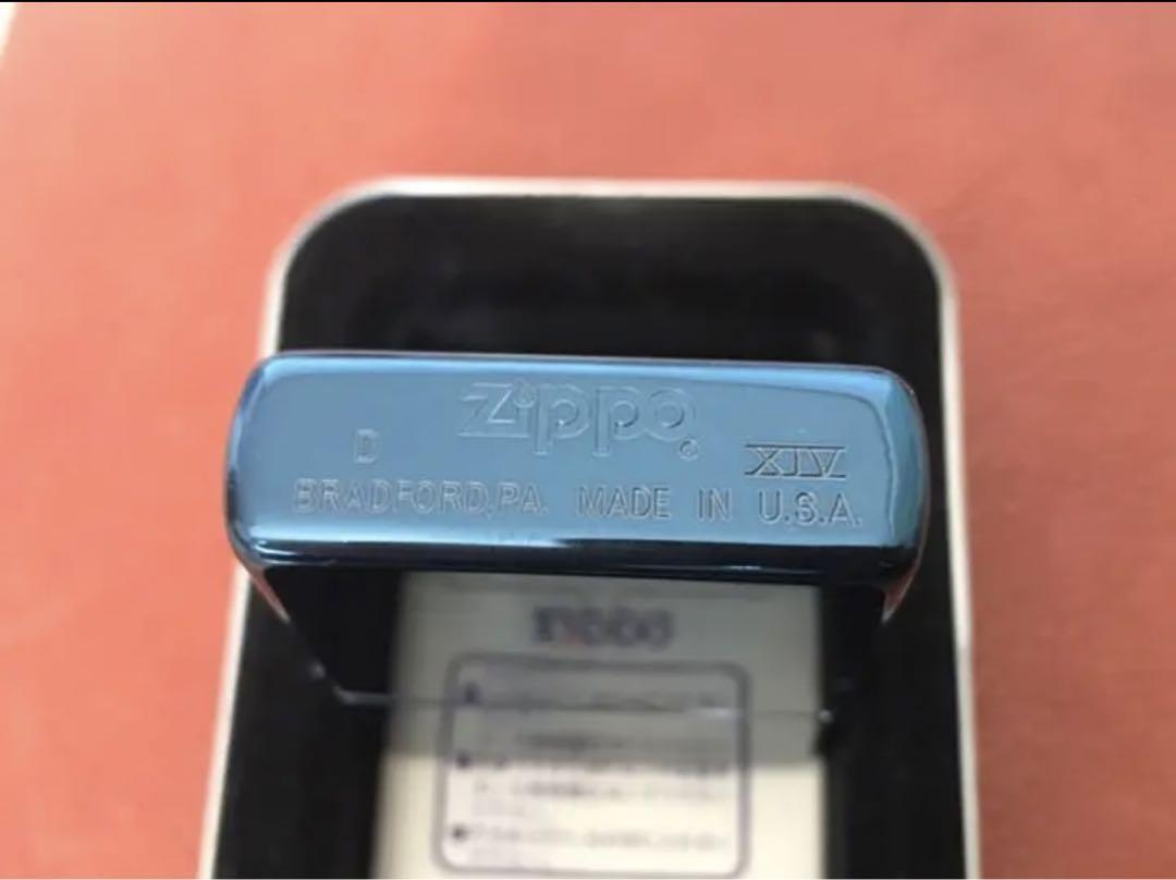 Zippo 1998 Space Battleship Yamato 25th Anniversary BlueTitanium