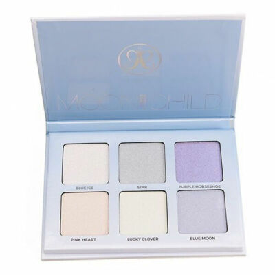 Anastasia Moonchild Glow Kit Shimmer Pastel Green Peach Blue Purple Full Size